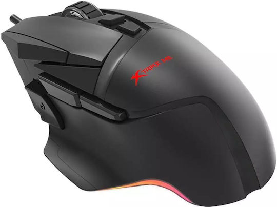Xtrike Me GM-520 RGB Gaming Ποντίκι 12800 DPI Μαύρο