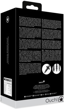 Shots Manual Πρωκτική Σφήνα Μαύρη