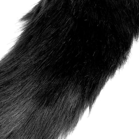 Shots Fox Tail Πρωκτική Σφήνα Μαύρη