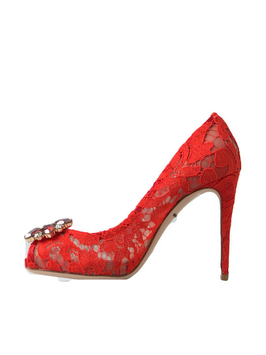 Dolce & Gabbana Red Heels Bellucci