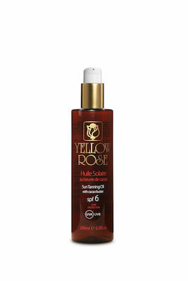 Yellow Rose Huile Solaire Tanning Oil Sunscreen Oil for the Body SPF6 in Spray 200ml