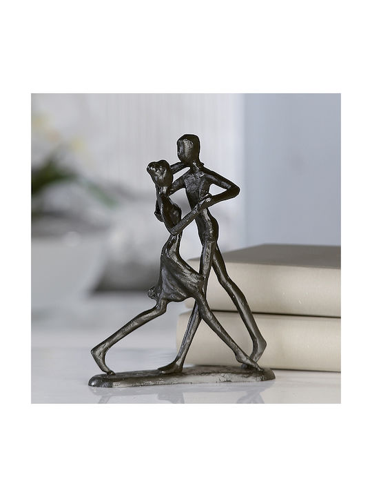 ArteLibre Dekorative Figur aus Metall Ζευγάρι 13x8x17cm 1Stück