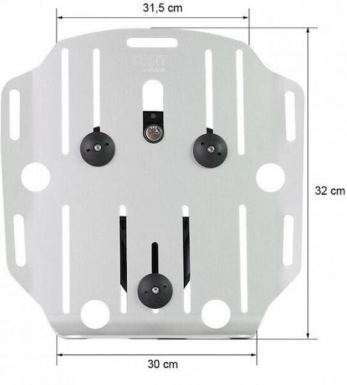 Unit Garage Case Mounts White
