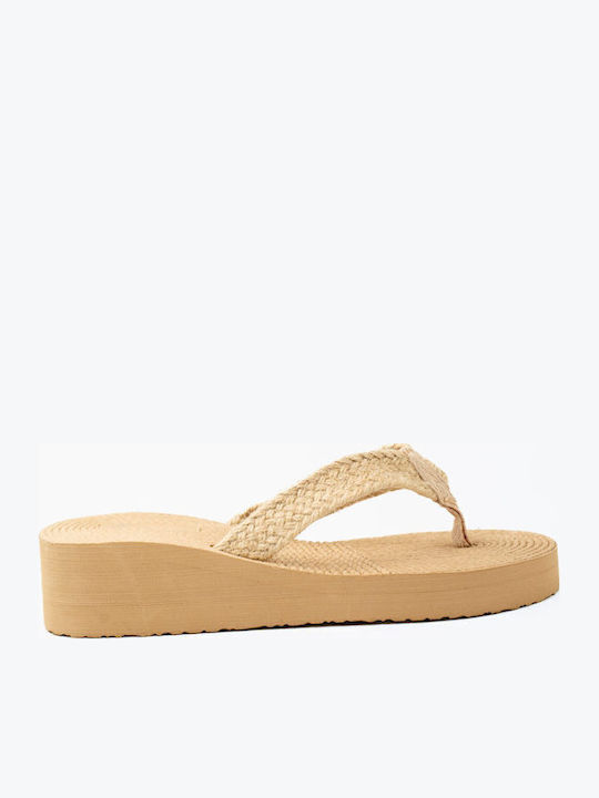 Beige Knitted Sandals