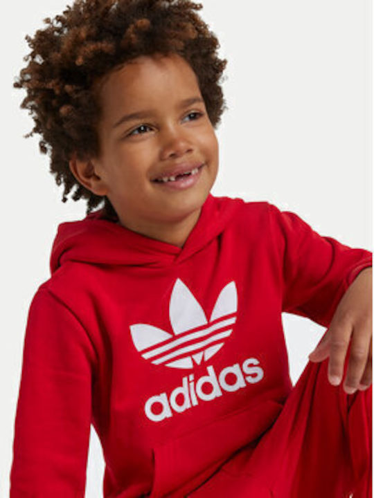 adidas Kids Sweatpants Set Red