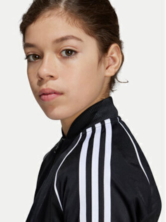 Athletic Kids Cardigan Black Adicolor