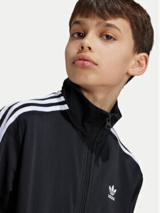 Athletic Kids Cardigan Black Adicolor