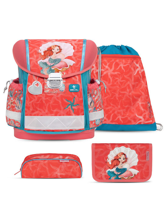 Belmil Classy Schulranzen Rucksack Grundschule Mehrfarbig 19Liter