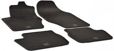 Umbrella Set Covorașe Față și Spate 4buc din Furtun pentru Peugeot 308 Citroen C4 / DS4 Ford Flexibil 2007-2013 Galbene