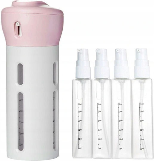 Travel Organizer Zola Cosmetics Plastic Easy To Clean Pink