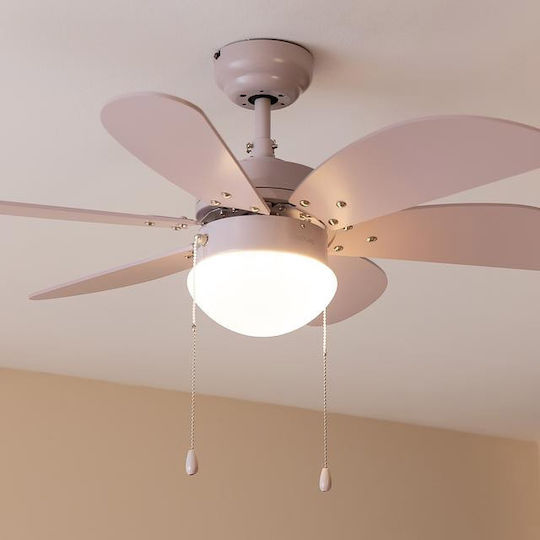 Cecotec EnergySilence Aero 3600 Vision Ανεμιστήρας Οροφής 92cm με Φως Full Purple