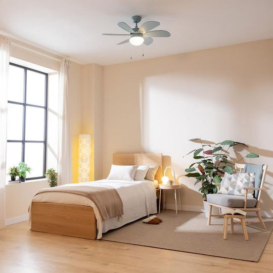 Cecotec EnergySilence Aero 3600 Vision 92cm Ceiling Fan With Full Sky Light Fixture
