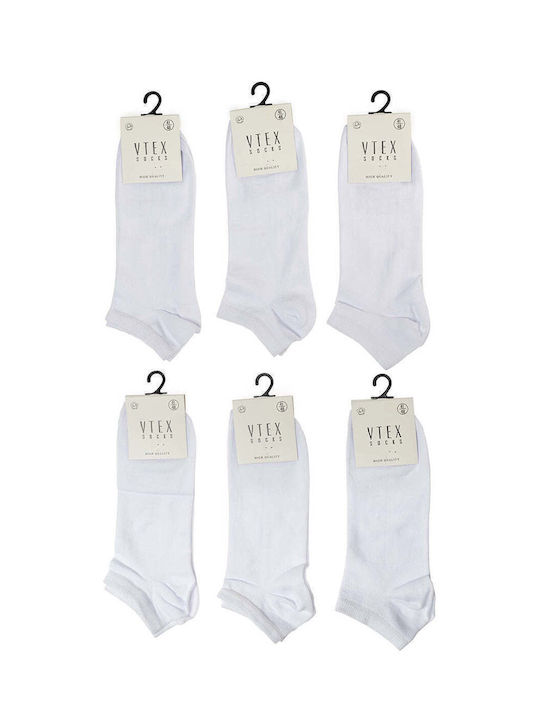 Vtex Socks Ανδρικές Μονόχρωμες Κάλτσες Μαύρες 6Pack Vtex Socks Ανδρικές Μονόχρωμες Κάλτσες Μαύρες 6Pack