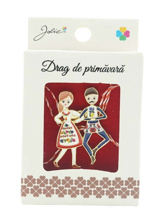 Brosa Mica In Cutie Tineri Dansatori