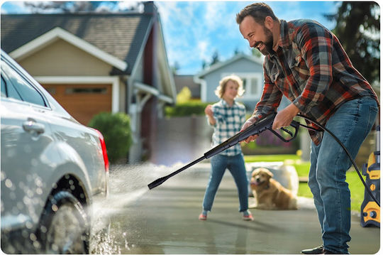 Humberg Pressure Washer Electric 2200W with Pressure 160bar and Metal Pump