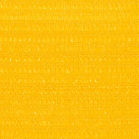 vidaXL Rectangular Shade Sail Yellow 2x3.5m 160gr/m²