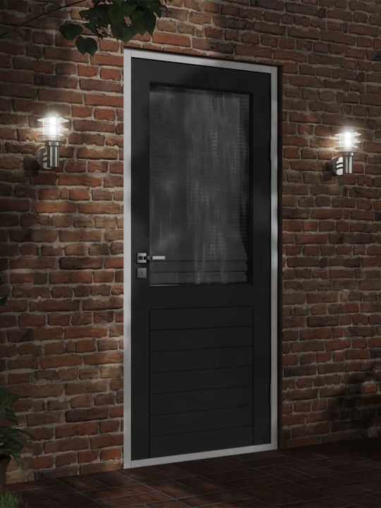 vidaXL Επιτοίχιο Εξωτερικό Φωτιστικό E27 IP44 15.5x15.5x28εκ.
