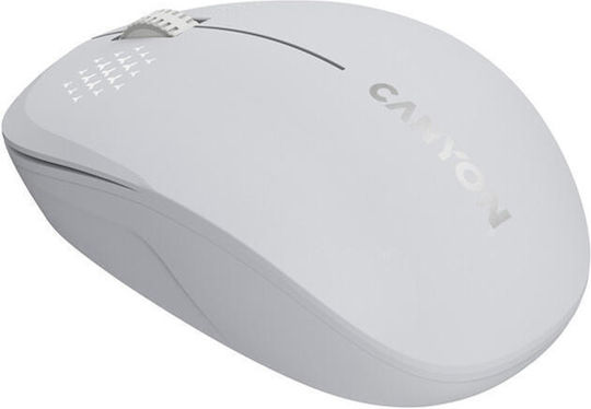 Canyon MW-04 Kabellos Bluetooth Maus Weiß