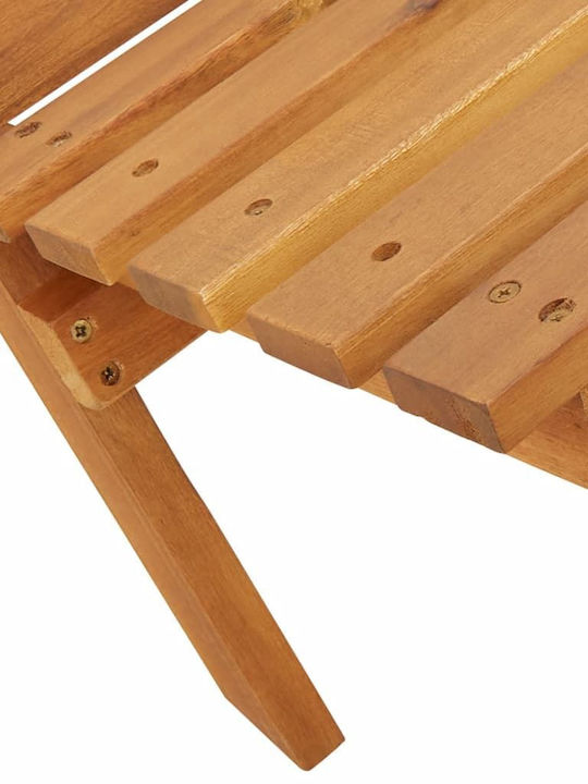 Градински Стол Дървен Антрацит 2 Бройки 41x28x68см