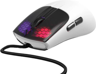 Marvo M727 RGB Gaming Gaming Maus Weiß