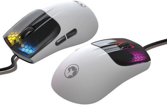 Marvo M727 RGB Gaming Ποντίκι Λευκό