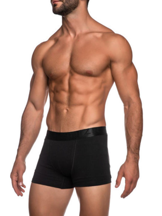 Ανδρικά Μποξεράκια Μαύρο/Ασημί 2Pack