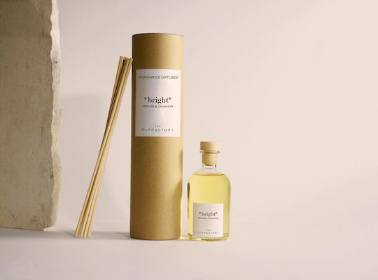 Αρωματικό Χώρου Στικς 250ml Orange & Cinnamon Bright Diffuser Olphactory