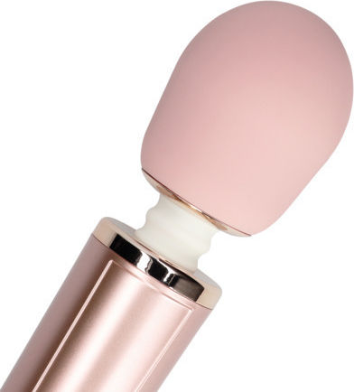 Συσκευή Μασάζ Loveline Powerful Silicone Head Massage Wand Vibrator Ροζ