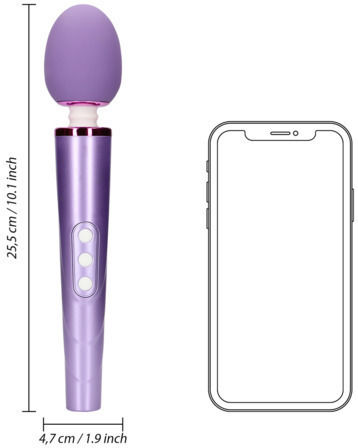 Loveline Wand Massager Kraftvoller Klitoris Vibrator Purpleberry