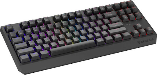 Genesis Thor 230 TKL Wireless Gaming Mechanical Keyboard Tenkeyless with Outemu Silent Lemon switches and RGB lighting (English US)