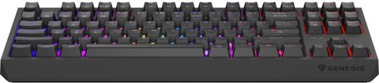 Genesis Thor 230 TKL Wireless Gaming Mechanical Keyboard Tenkeyless with Outemu Silent Lemon switches and RGB lighting (English US)