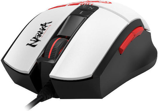 A4Tech BLOODY L65 MAX Gaming Mouse 12000 DPI Black/White