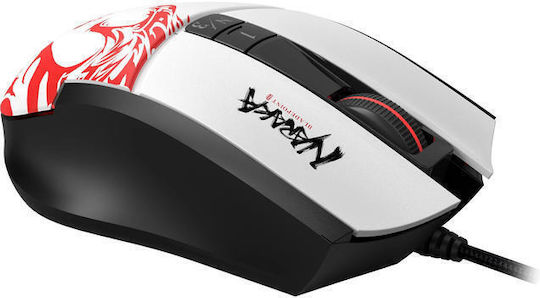 A4Tech BLOODY L65 MAX Gaming Mouse 12000 DPI Black/White