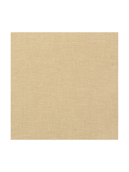 vidaXL Sunbed Cushion with Backrest Beige Melange 70x200cm