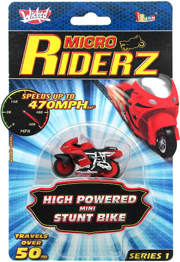 Wicked Μοτοσυκλέτα Micro Riderz για 3+ Ετών (Διάφορα Σχέδια) 1τμχ