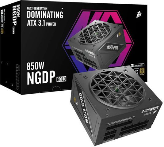 1STPLAYER NGDP HA-850BA4 850W Schwarz Computer-Netzteil Vollständig modular 80 Plus Gold