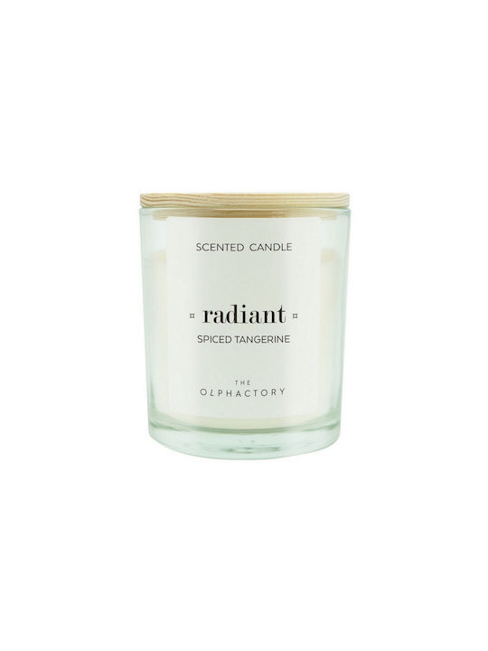Ambientair Aromatic Candle in Jar with Rose Perfume 200g