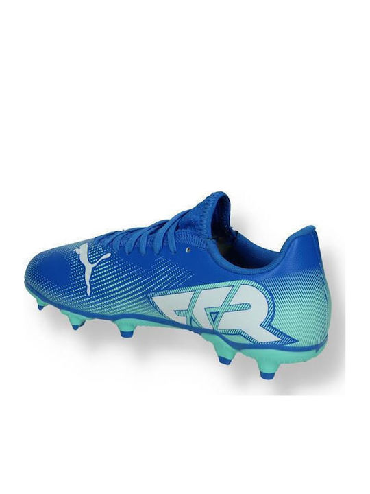 PUMA Future 7 Play Football Shoes with Cleats Blue