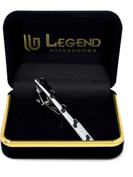 Legend Accessories Clip Γραβάτας από Ασήμι