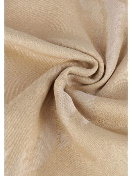 Guess Women's Wool Scarf Beige