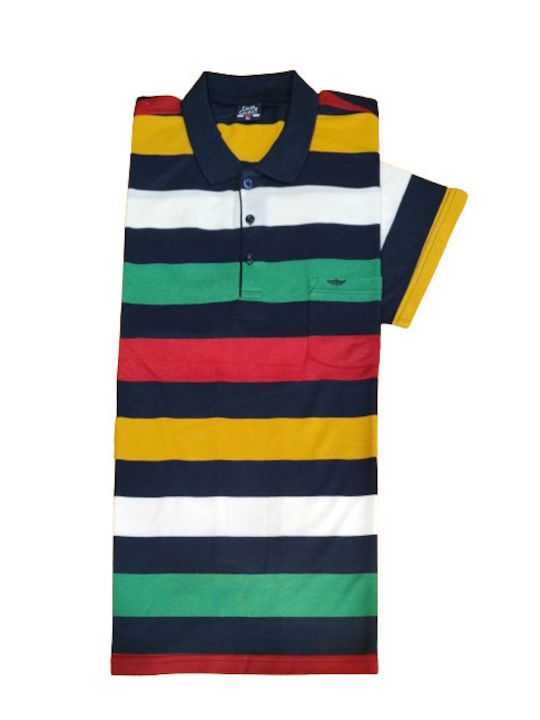 Color Colucci Bluza Bărbătească Polo Verde