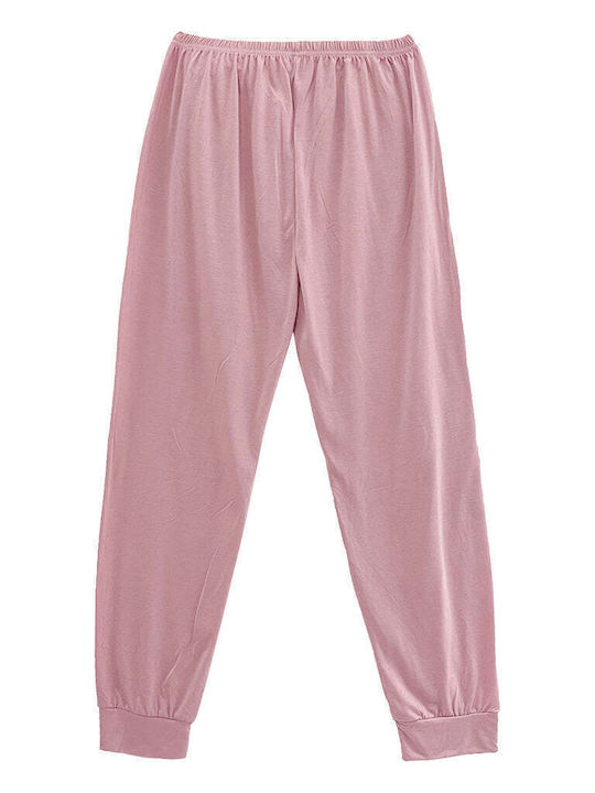 Women's Pyjama Set Summer Short Sleeve Long Pants Polka Dot Gp-178