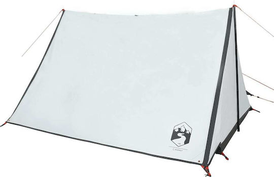 vidaXL Camping Tent White for 2 People