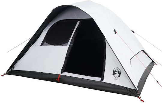 vidaXL Camping Tent Igloo White 3 Seasons for 6 People 334x273x190cm