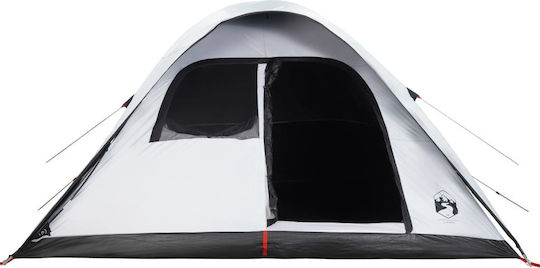 vidaXL Camping Tent Igloo White 3 Seasons for 6 People 334x273x190cm