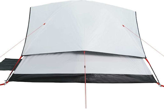 vidaXL Σκηνή Camping Λευκή για 6 Άτομα 305x305x183εκ.