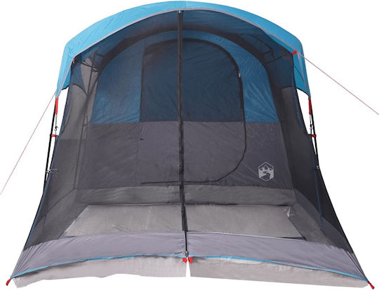 vidaXL Σκηνή Camping Τούνελ Μπλε για 8 Άτομα