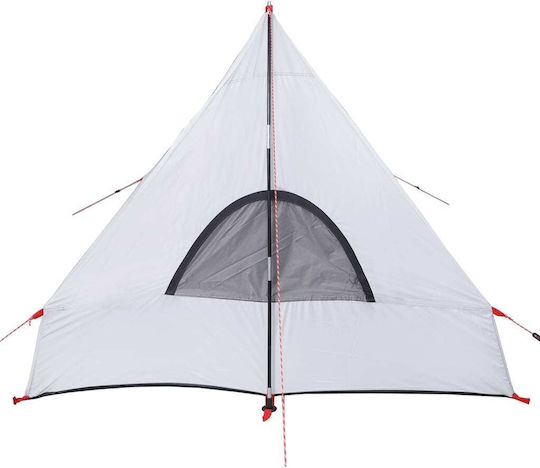 vidaXL White Camping Tent for 2 People