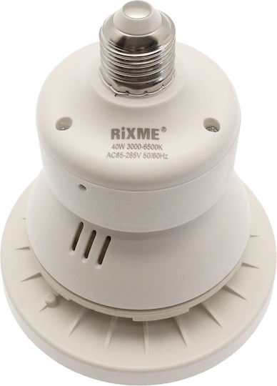 Rixme LED Bulb 40W 180mm for Socket E27 Cool White 1750lm