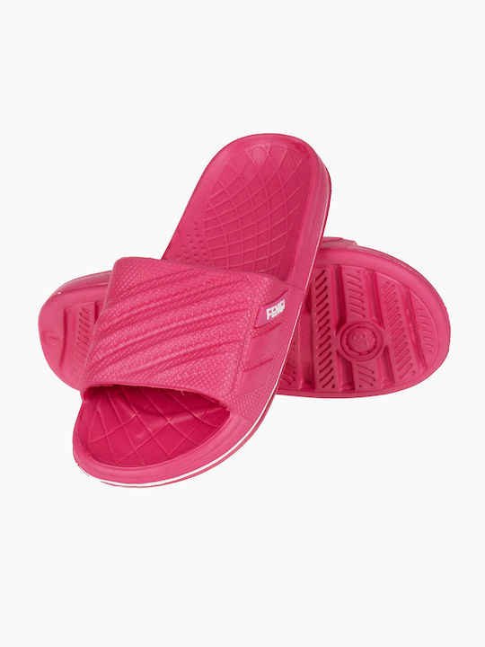 Fengi Slides în Fuchsia Culore